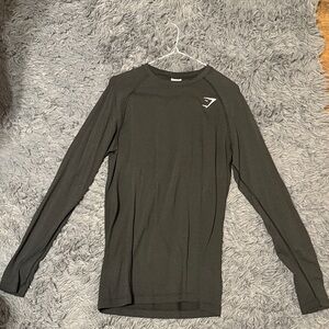 Gymshark Black Long Sleeve Vital Seamless Tee.